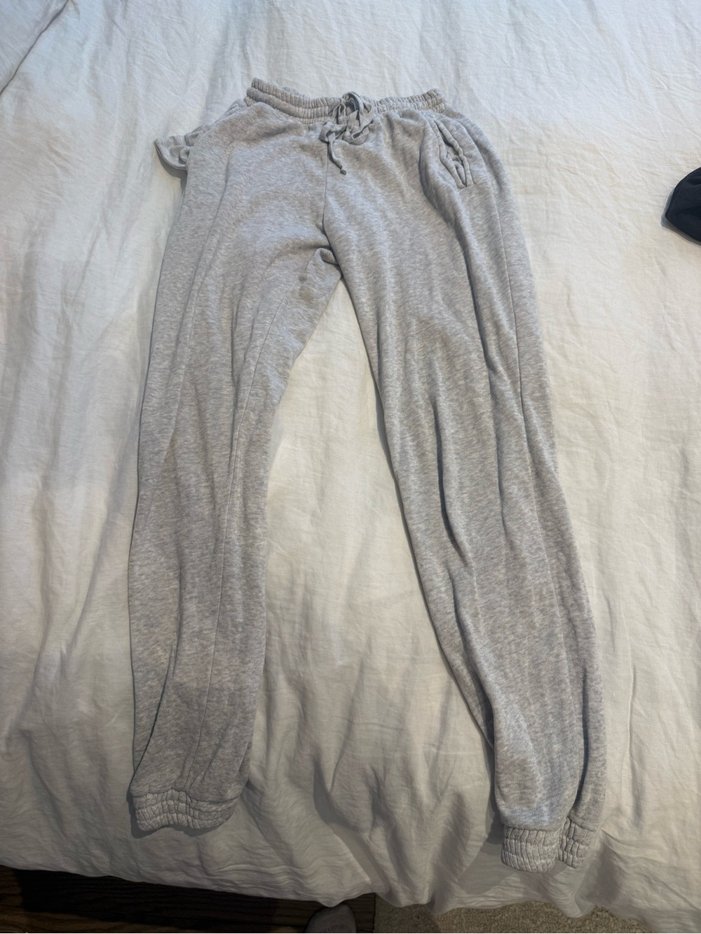 Brandy Melville Light Gray Jogger Sweatpants